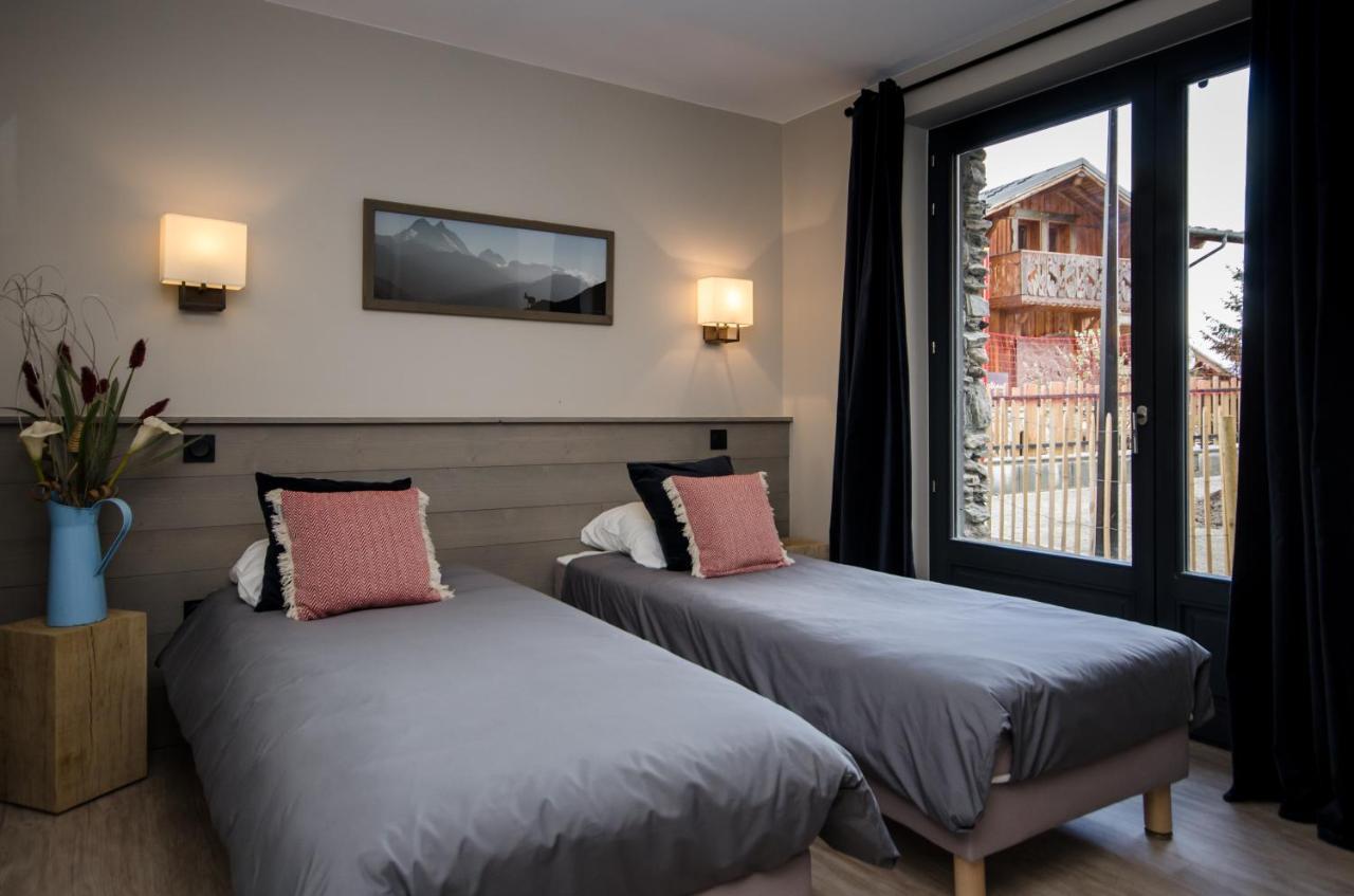 La Plagne-Tarentaise Chalet Hermine Bed & Breakfast エクステリア 写真