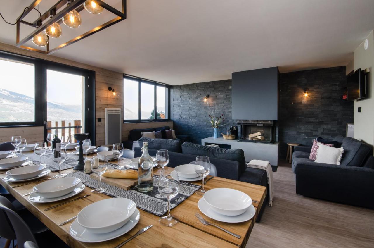 La Plagne-Tarentaise Chalet Hermine Bed & Breakfast エクステリア 写真